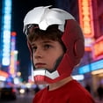 thumbnail image 6 of Satmonnus Wearable MK5 Iron Helmet 1:1 Scale with Remote, Touch, and Voice Control Modes, Featuring Sound Effects, Ideal for Role-Playing and Halloween Gifts, Adult Collectible Edition, 6 of 7