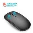 thumbnail image 3 of M60 2.4G Charging Wireless Mouse Mute MOUSE Notebook Desktop Office Mouse With TYPE-C Interface black, 3 of 9