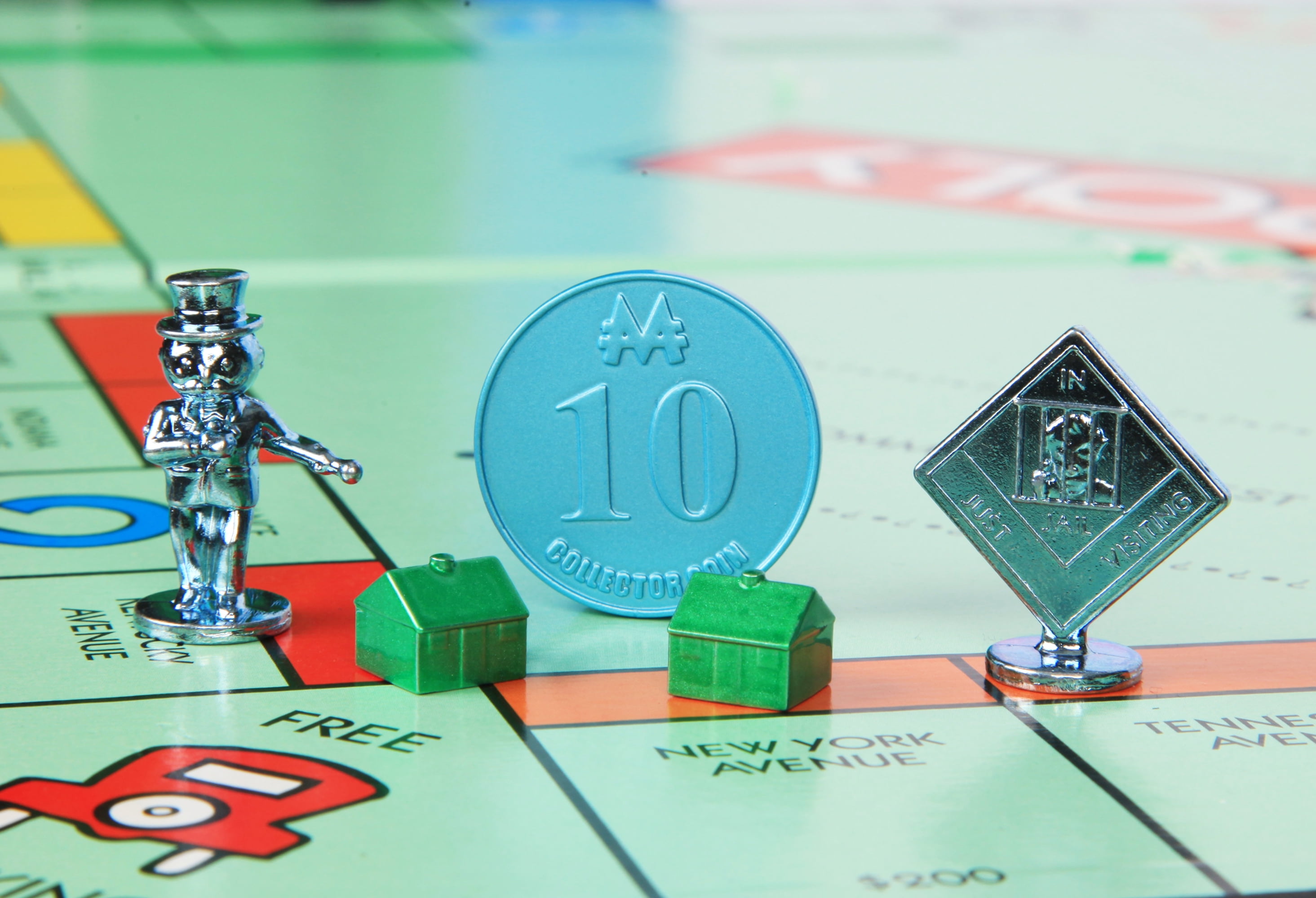 Monopoly Surprise Collectible Tokens Pass Go Common Token Loose 