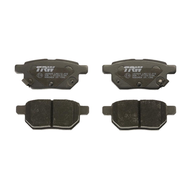 Balatas TRW Bajos Metales 2009 A 2013 Toyota L4 2.4L Traseras