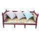 thumbnail image 4 of Sofá a 1:12 almohadas, casa de , suministros de de , muebles de paisaje, sala de , juguetes de simulación en hogar, Hugo miniaturas de casa de muñecas, 4 of 10