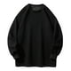 thumbnail image 2 of pstuiky manga larga de hombre, Sudadera informal de manga larga con cuello redondo y color liso para hombre tops de invierno para hombre xxl, 2 of 9