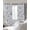 Lake Blue White, variant on Brown Country Blackout Curtains for Bedroom/Living Room, Thermal Insulated Kitchen Curtains, Farmhouse Rustic Tree Animals Abstract Grommet Darkening Window Treatment Drapes 52"x72"x2