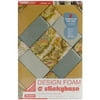 Design Foam Criss Cross 18" x 12" x 2" 2pk, White FOB:MI
