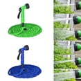 thumbnail image 2 of 3583 High Quality Expandable Water Hose - Blue/Green - 25FT to 100FT - 7 Spray Patterns, 2 of 7