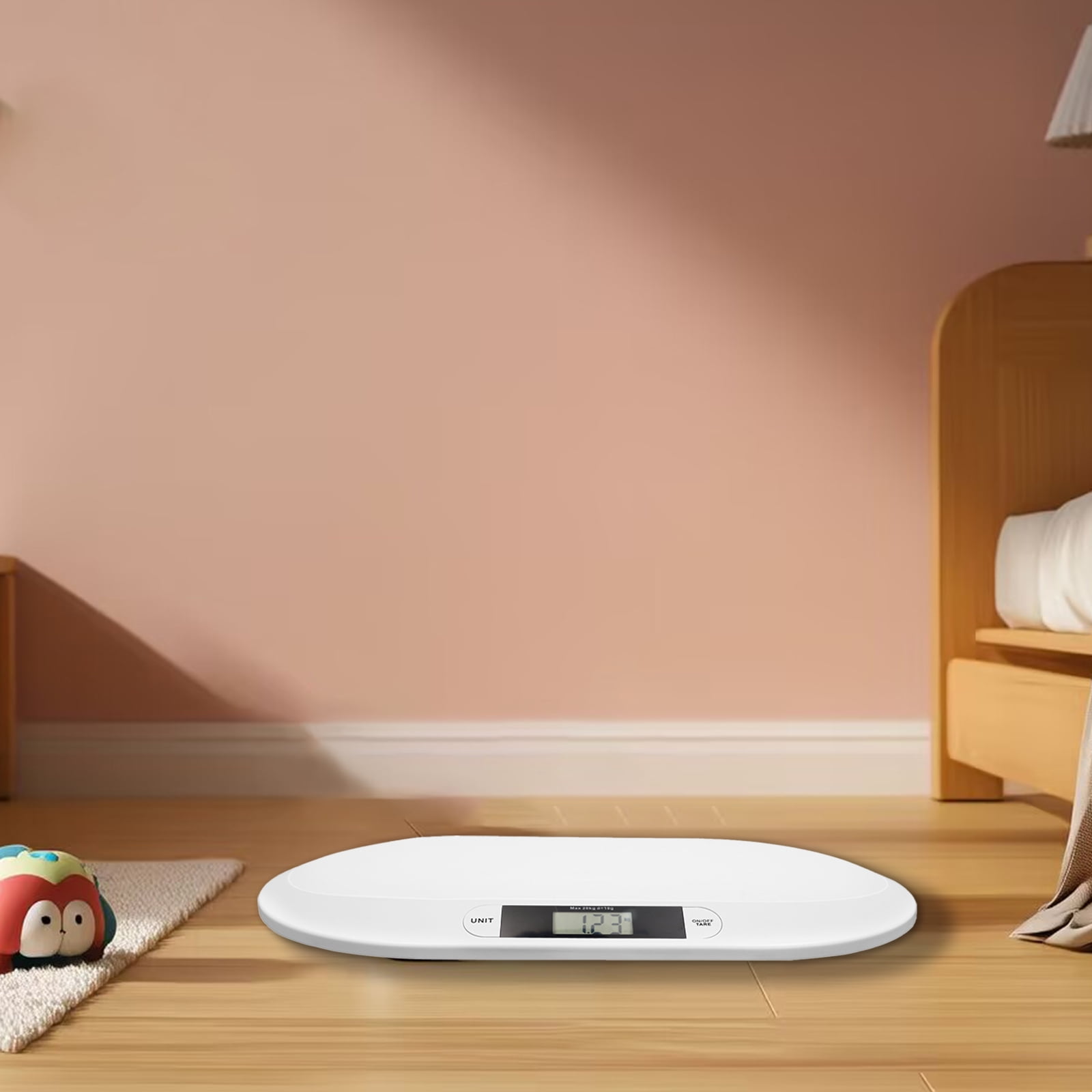 Smart Digital Weigh Comfort Scale with 3 Weighing Mode 44 Pound lbs Capacity