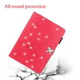 thumbnail image 7 of SaniMore Case for iPad 10th Generation 10.9" 2022, PU Leather Embossed Butterfly Glitter Diamond Cover with Pencil Holder Card Slots All-around Protection Luxury for iPad 10th Gen, Rose, 7 of 7