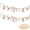 Style2, variant on Flower Banner 2Pack Reusable Spring PVC Wildflower Flower Garland for Garden,Wedding,Baby Shower,Tea Party Decorations Style1