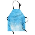 thumbnail image 1 of Constellation Apron Astronomical Pattern Hand Drawn Watercolor Artwork Vibrant Cosmos, Unisex Kitchen Bib Apron with Adjustable Neck for Cooking Baking Gardening, Blue Pale Blue White, by Ambesonne, 1 of 3