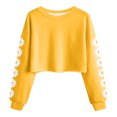 thumbnail image 4 of Cute Sweaters For Juniors Boys Crewneck Sweatshirt Youth Sweatshirts Long Sleeve Basic Pullover Soft Warm for Kids, 4 of 5