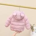 thumbnail image 4 of Landzoo Baby Girls Boys Puffer Jacket, Lightweight Bear Ear Hooded Winter Coat, for Baby Down Outerwear, 4 of 4