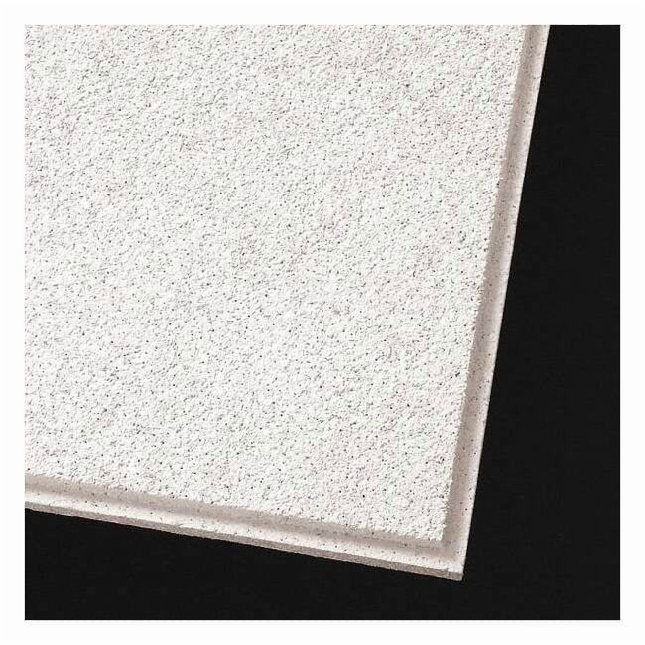 Cirrus Ceiling Tile, 24 in W x 24 in L, Angled Tegular, 15/16 in Grid Size, 10 PK 556E