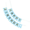 thumbnail image 4 of Happy Birthday Bunting Colorful Party Banner Reusable Birthday Decoration Long Party Flag, Blue, 4 of 7