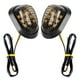 thumbnail image 1 of Un par de luces de giro 9LED luz de señal de giro ligera para bicicletas Streetbikes, 1 of 4