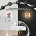 thumbnail image 4 of Yayeee 2-Pack Plug in LED Night Lights with Light Sensors Motion Detectors, Cute Dog Artist, 4 of 7