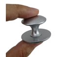 thumbnail image 4 of 4 Pack Drawer Knobs Mini Handle with Self-Stick Used for Kitchen Cabinet Door Window Drawer (Silver), 4 of 14