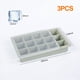 thumbnail image 2 of moldes de silicona para cubitos de hielo, con tapa desmontable, se pueden usar repetidamente, sin BPA, 2 of 5