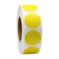 thumbnail image 3 of Guardoinrt 500Pcs/Roll Mini Stickers Kraft Paper Adhesive Labels round shaped Scrapbooking Yellow, 3 of 6