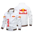 thumbnail image 1 of Chaqueta de carreras de TORO ROJO para hombre, ropa deportiva informal a la moda, abrigos de equipo de carreras DE TORO ROJO personalizados, novedad de 2024, 1 of 5