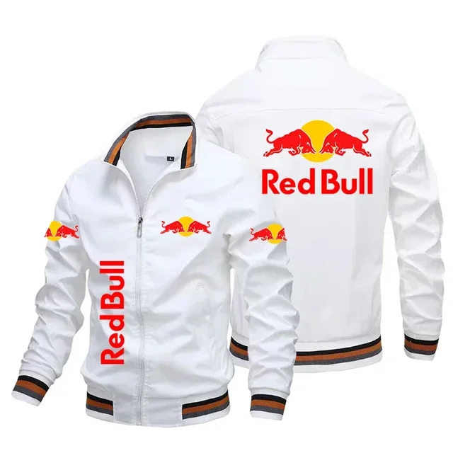 Chaqueta de carreras de TORO ROJO para hombre, ropa deportiva informal a la moda, abrigos de equipo de carreras DE TORO ROJO personalizados, novedad de 2024