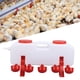 thumbnail image 5 of Bebedero Automático Para Pollos, 10 L, Con 10 Bebederos, Dispensador De Agua Autorrellenable Para Patos, Codornices, Pavos, Gansos Y Gallineros., 5 of 7