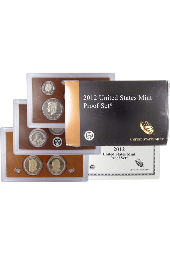 2012 Clad Proof Set U.S. Mint Original Government Packaging OGP COA