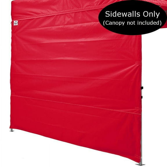 Impact Canopy 10 Foot Canopy Tent Wall, 1 Wall ONLY, 10' Canopy Sidewall, Red