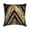 Brown, variant on The HomeCentric Decorative Brown 24"x24" (60x60 cm) Throw Pillows, Velvet Chevron, Painted & Quilted Throw Pillows For Couch, Abstract Pattern Modern Style - Zidan