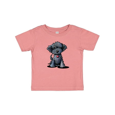 

Inktastic Black Doodle Puppy Gift Baby Boy or Baby Girl T-Shirt