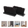 thumbnail image 1 of LITINKIMI 2Pcs Fireplace Sweeper Head Fireplace Accessory Head For Home Heating Black Plastic, 1 of 6