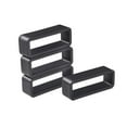 thumbnail image 2 of Xuanheng 4Pcs Watch Band Strap Loops Convenient Retainer Watch Strap Band Keeper 20mm, 2 of 8