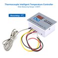 thumbnail image 2 of Amdohai ZFX-W3013A Intelligent Digital Microcomputer Temperature Controller Mini Thermostat with Water-resistant Probe for Freezer Fridge Hatching, 2 of 7