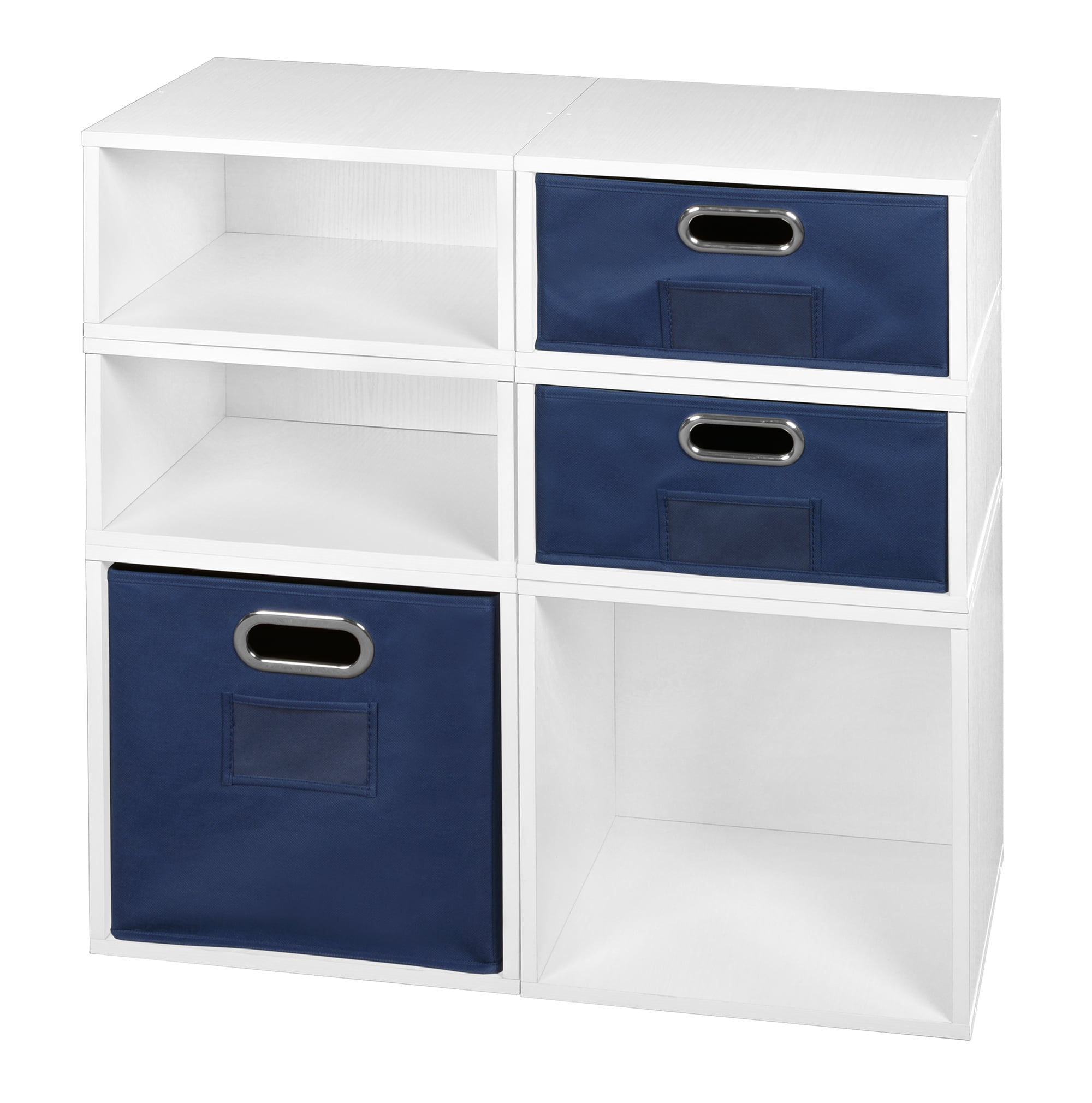 Niche Cubo Storage Set 2 Full Cubes/4 Half Cubes with Foldable Storage