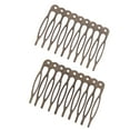 thumbnail image 4 of 10 Pcs Peignes à Cheveux en Métal Simple Costume Créatif DIY - 5.6cm, 4 of 8