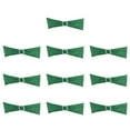 thumbnail image 2 of Ludlz 10Pcs Chair Sashes Elegant Sequins Polyester Elastic Bow-shaped Chair Cover Ribbons Wedding Supplies, 2 of 8