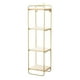 thumbnail image 1 of Estante de almacenamiento forjado Sunnimix dorado, 1 of 6