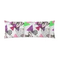 thumbnail image 2 of MKHERT Marble Textures Butterfly Body Pillow Pillowcase Pillow Protector Cushion Cover 20x60 Inch, 2 of 2