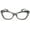 Blue, variant on Newbee Fashion - Casual Simple Squared Durable Frames Temple Design Clear Eye Glasses