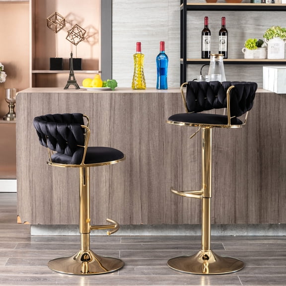Chrome Base - Swivel Design - Restaurant Bar - Stable and Attractive Stools