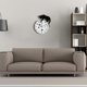 thumbnail image 3 of Diy 3d Wall Clock, Home Modern Living Room Kids Room Office Decor Acrylic Mirror Clock Decorative Mirror Wall Sticker, 3 of 3