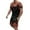 Z1-Black, variant on Men's Summer Casual Two Piece Outfits 3D Print Slim Fit Short Sleeve Shirt and Ealstic Waist Shorts Set lightweight Comfort Tracksuits