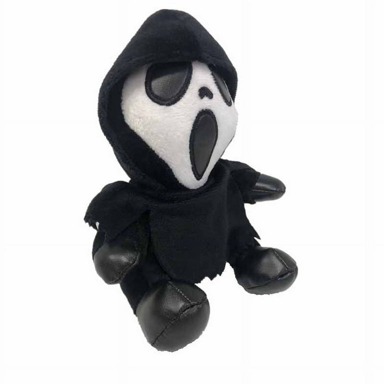 6.7'' Screaming Ghostface Plush Toy,Monster Horror Killers Plushies Figure Doll Toys Scary Ghost Stuffed Plush Toy Movies Fan Gift
