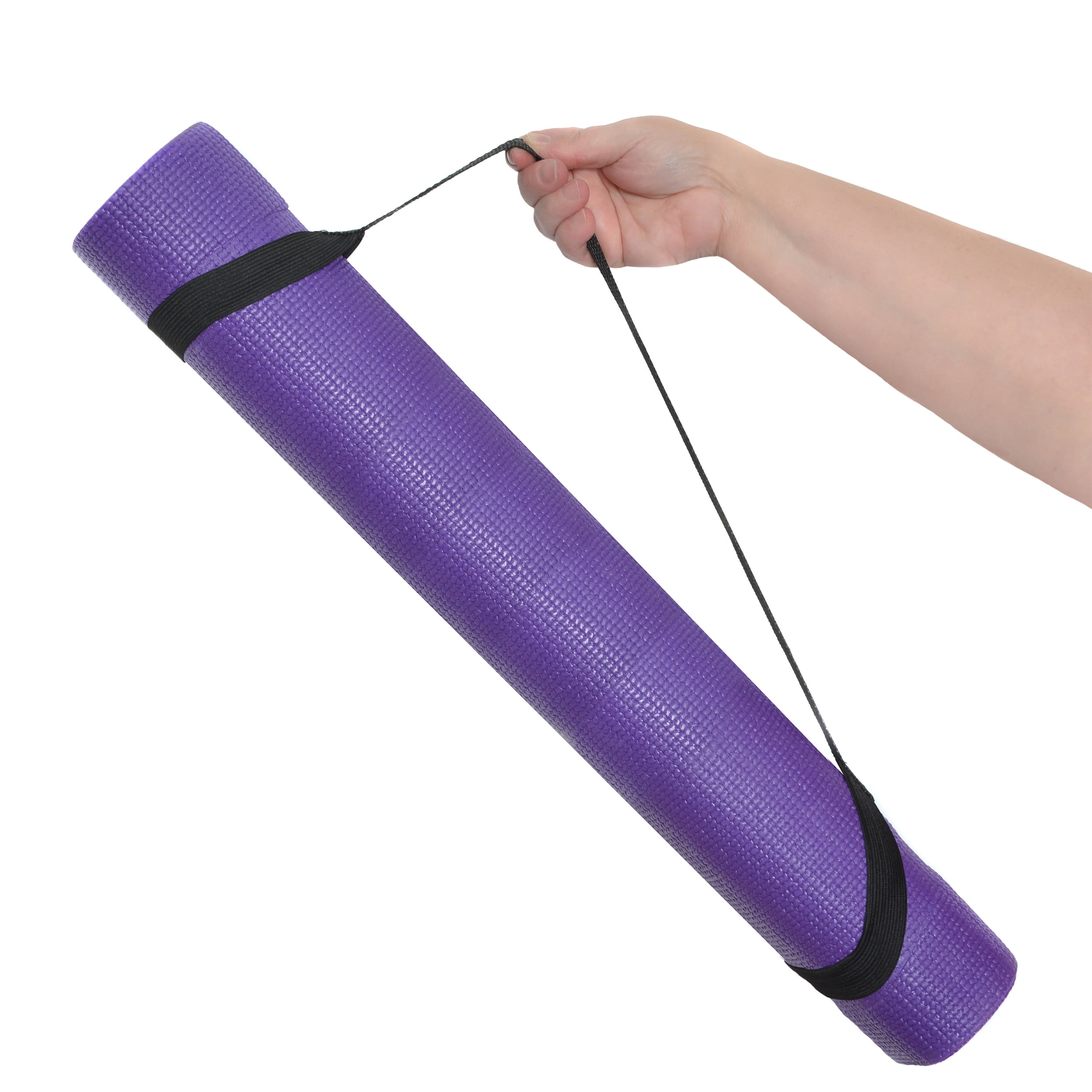 Upward Fit 10 Pack Bulk Yoga Mats with Carrying Straps, 68 x 24 Inches, 4mm Thick, Assorted