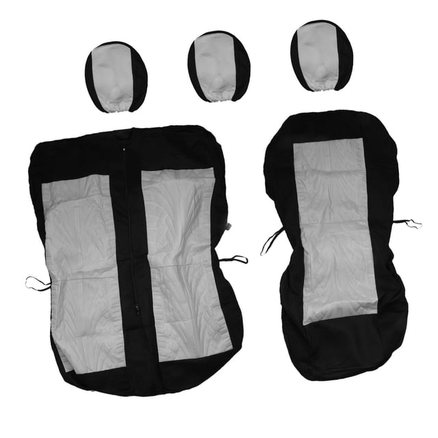 Funda para Asiento de Coche Colamx Protector de Asiento Delantero Poliéster Gris