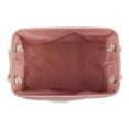 thumbnail image 3 of Contemporary Home Living 17.5" Pink and White Rectangular Large Lattice Paw Pet Storage Bin, 3 of 5