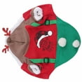 thumbnail image 2 of Disfraz de ciervo para perro mediano o grande para unas acogedoras vacaciones de invierno Un deleite festivo y peludo, 2 of 8