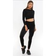 thumbnail image 4 of Pack 3 Leggings Strech Terciopelo Malla Legins Mallon Leging LOLE Leggings, 4 of 4