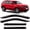 For Grand Cherokee 11-21, variant on RONGTUO Tape-On Extra Durable Rain Guards Window Deflectors Vent Visors for Ford Ranger SuperCrew 2024-2026, 4Pcs - 100786
