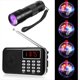 thumbnail image 2 of Kit de 6 Piezas: Incluye 1 Radio FM, 4 Bolas Luminosas para Gatos (Incluye Batería) y 1 Linterna UV para Investigación Paranormal., 2 of 5