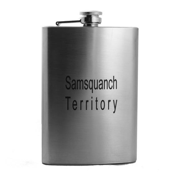 8oz Samsquanch Territory Flask L1